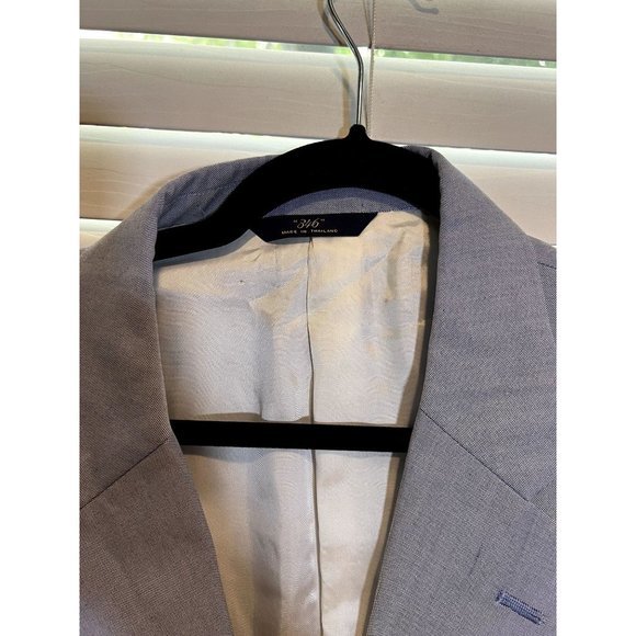 Brooks Brothers 100% Cotton Light Blue Sport Coat - Size 48L - Picture 2 of 4